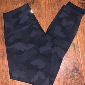 Camo Lulu Lemon Align Legging 25’